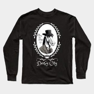 Derby City Collection: Place Your Bets 6 (Black) Long Sleeve T-Shirt